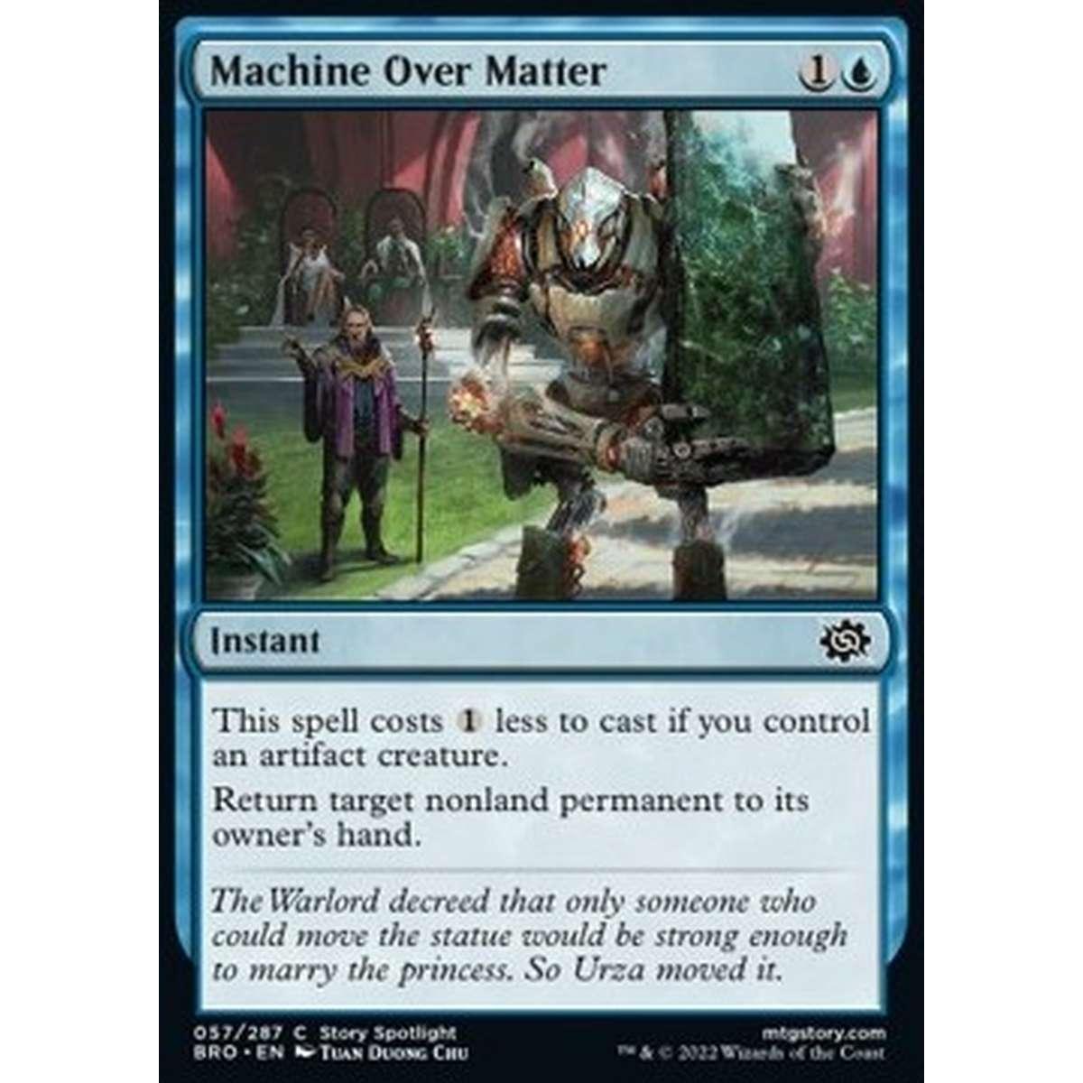 Machine Over Matter - Il Potere della Macchina - [BRO] [NM]