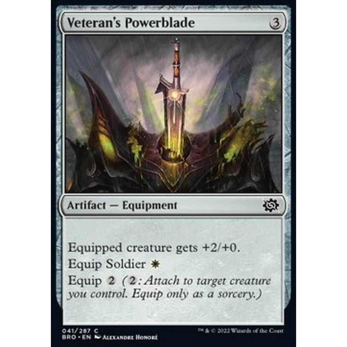 Veteran's Powerblade - Lama Potenziata del Veterano - [BRO] [NM]