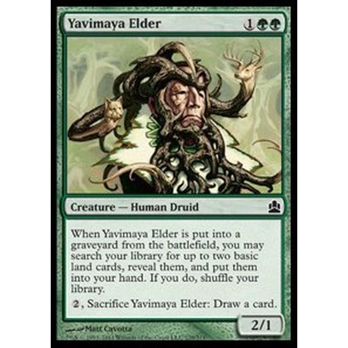 Yavimaya Elder - Anziano di Yavimaya - [CMD] [EX]