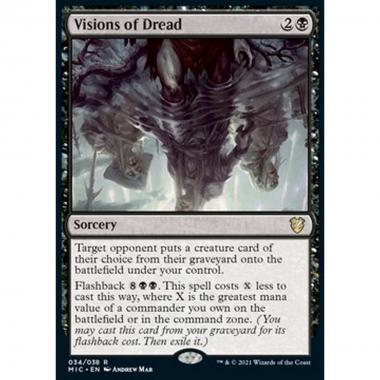 Visions of Dread (V.1) - Visioni di Terrore (V.1) - [MIC] [NM]
