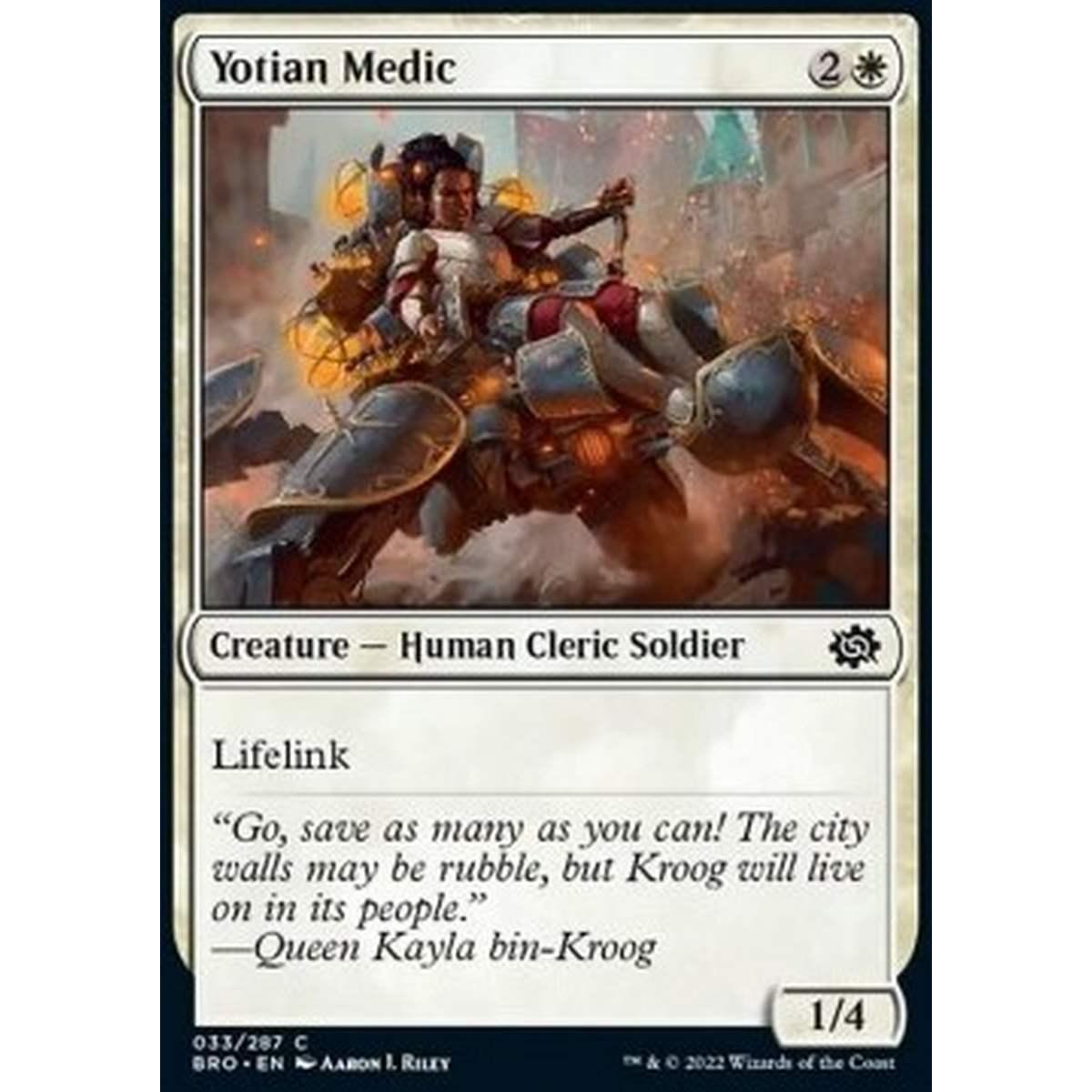 Yotian Medic - Medico di Yotia - [BRO] [NM]