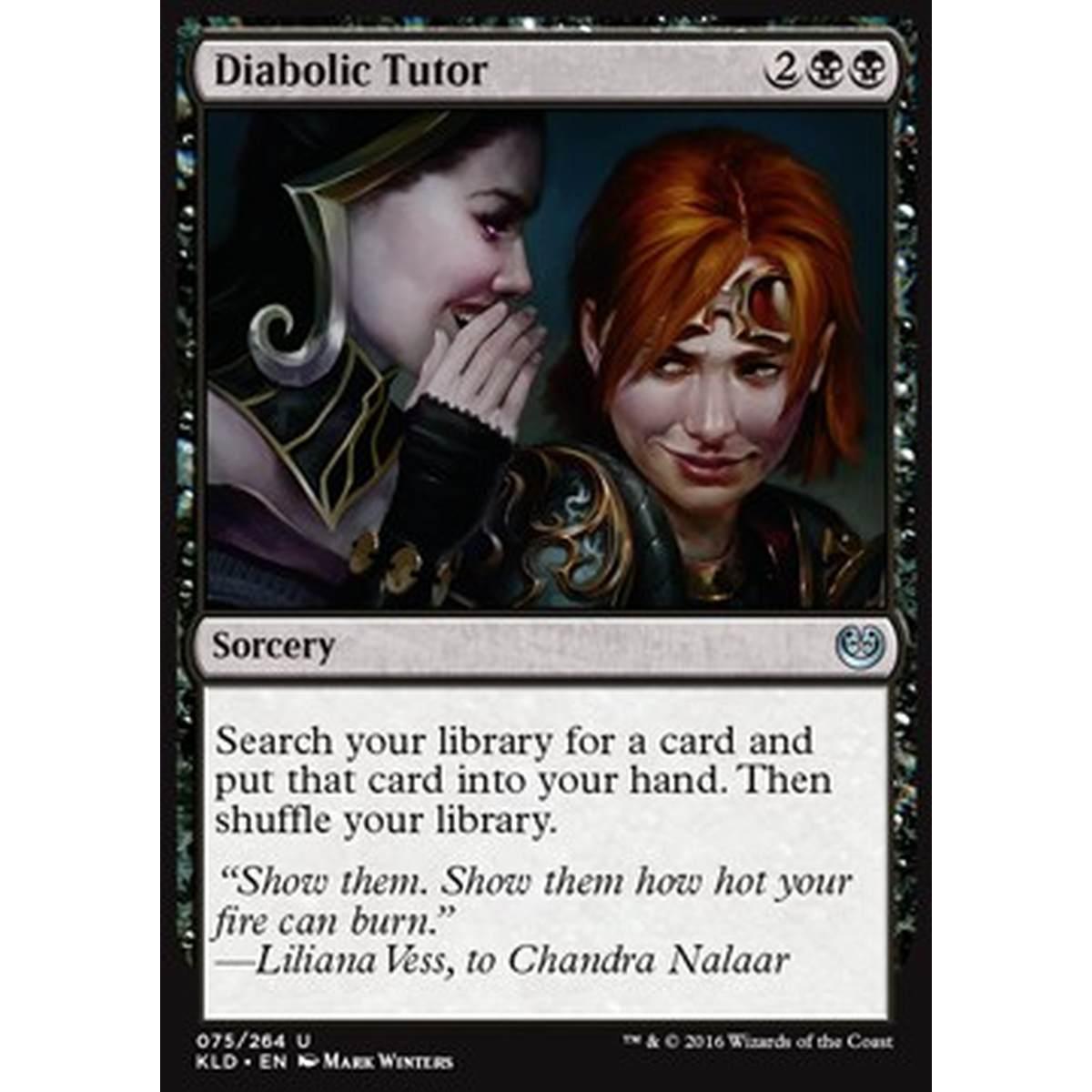 Diabolic Tutor - Tutore Diabolico - [KLD] [NM]