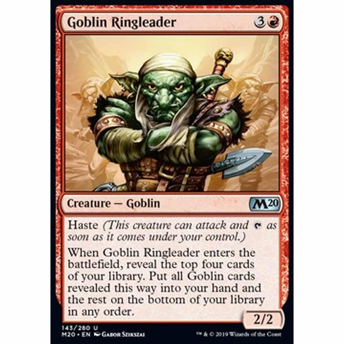 Goblin Ringleader - Goblin Ringleader - [M20] [NM]