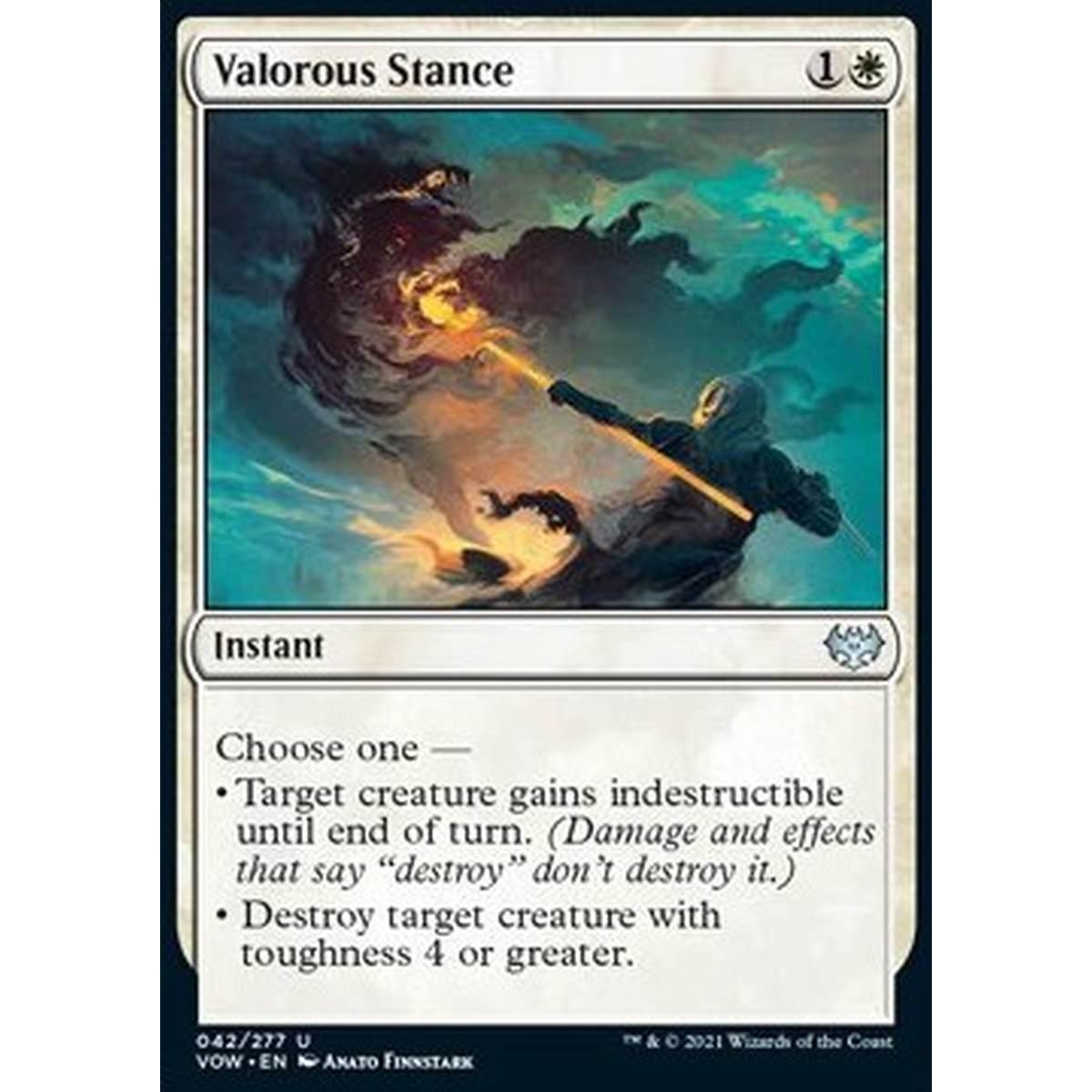 Valorous Stance - Posizione Valorosa - [VOW] [NM] [Foil]