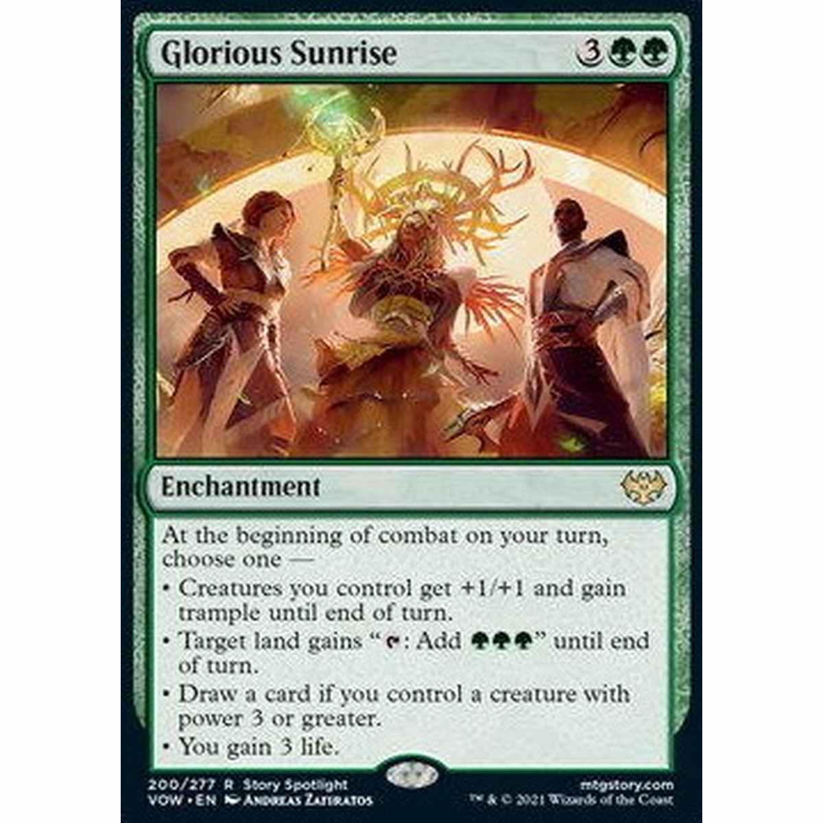 Glorious Sunrise - Alba Gloriosa - [VOW] [NM]