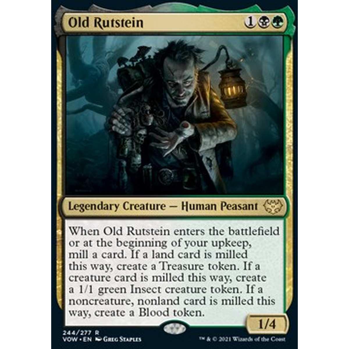Old Rutstein - Vecchio Rutstein - [VOW] [NM]