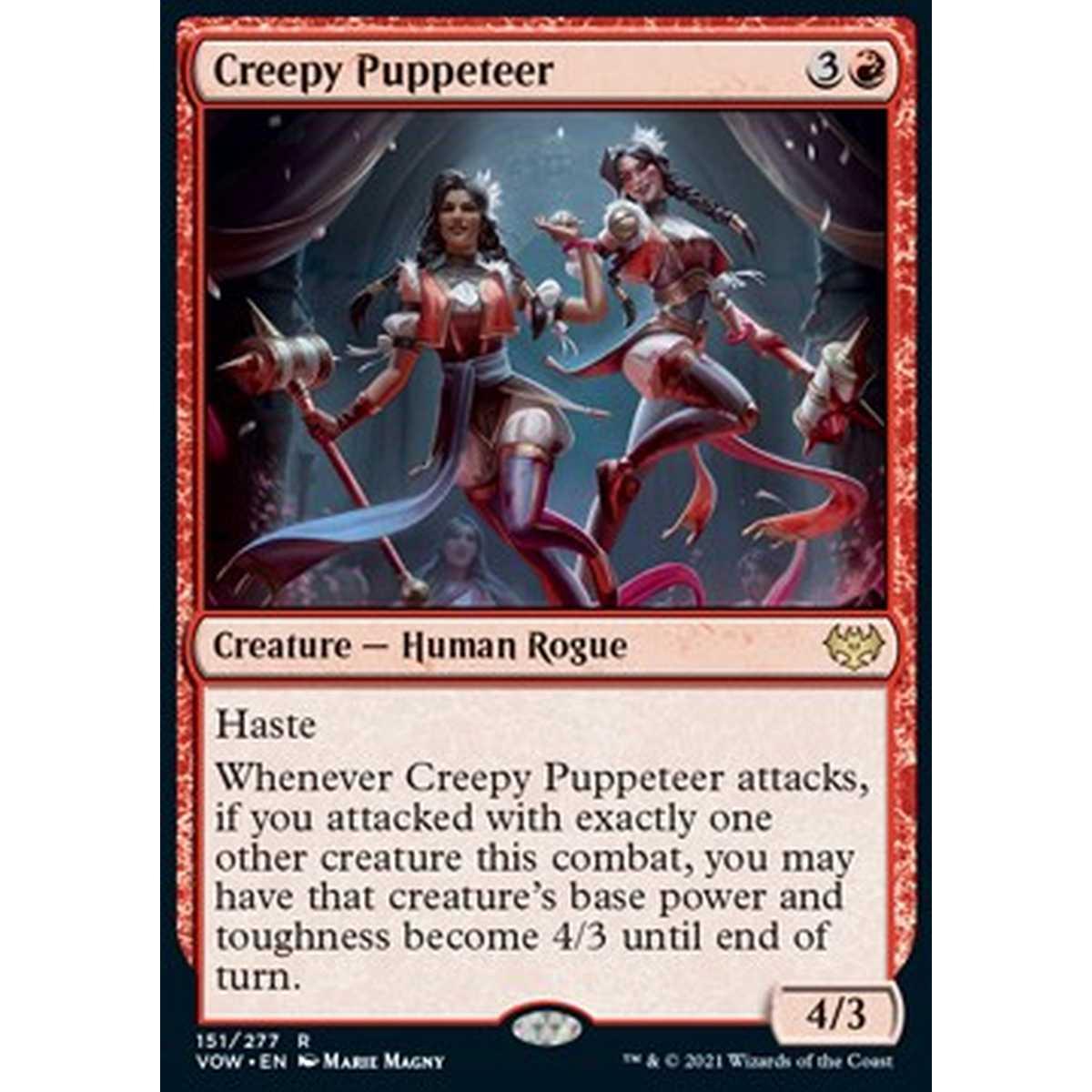 Creepy Puppeteer - Burattinaia Inquietante - [VOW] [NM]