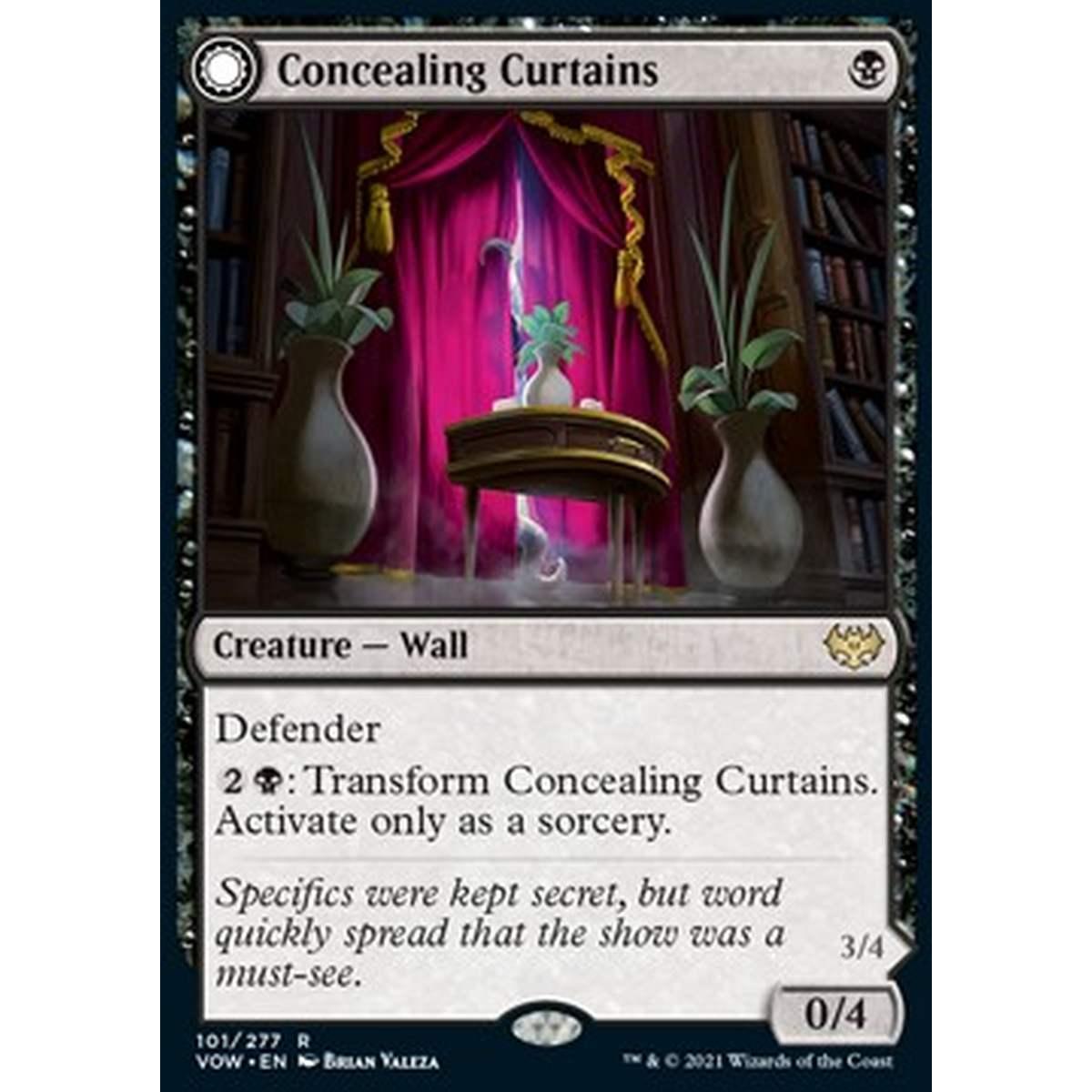 Concealing Curtains // Revealing Eye - Tendaggi Celanti // Occhio Rivelatore - [VOW] [NM]