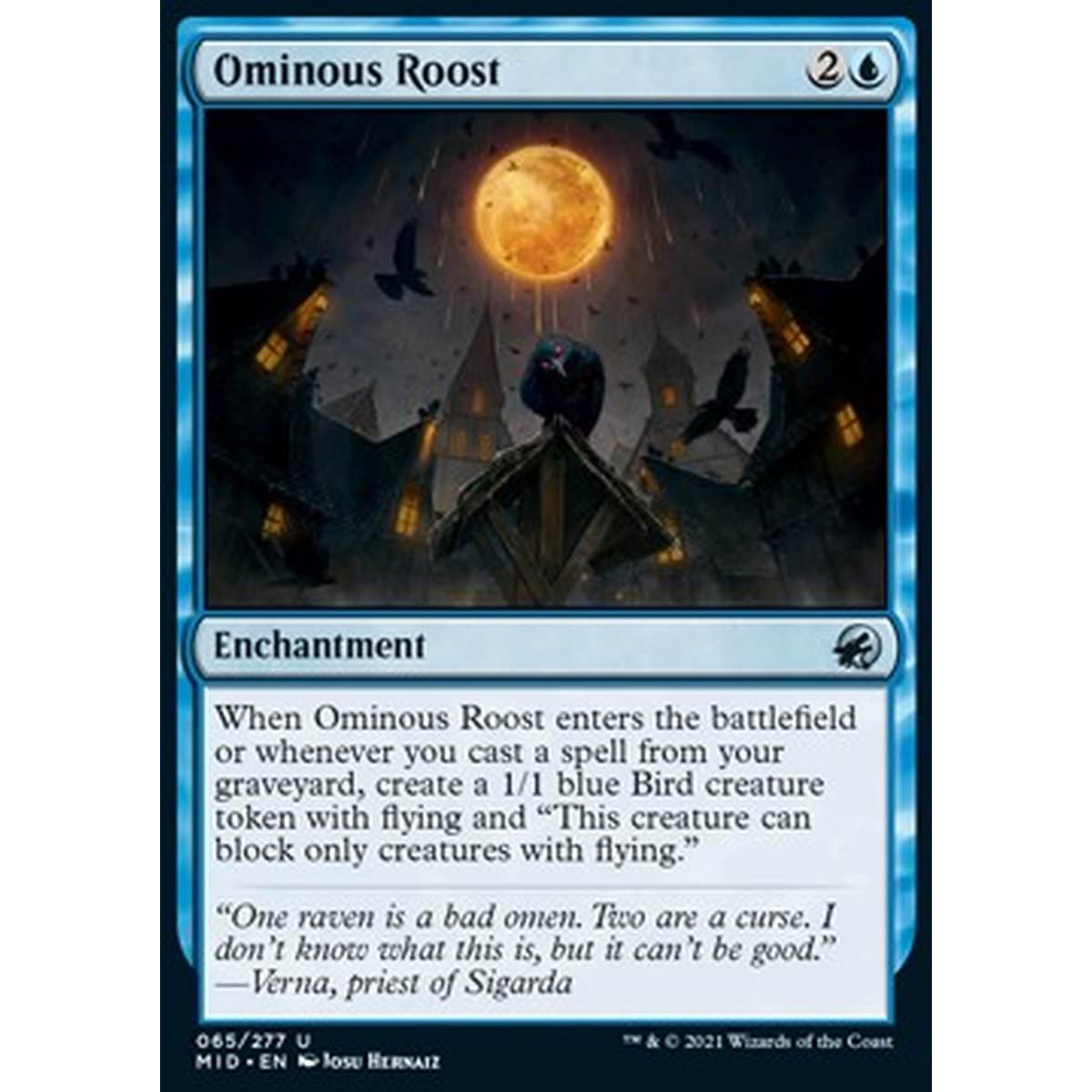Ominous Roost - Posatoio Infausto - [MID] [NM] [Foil]