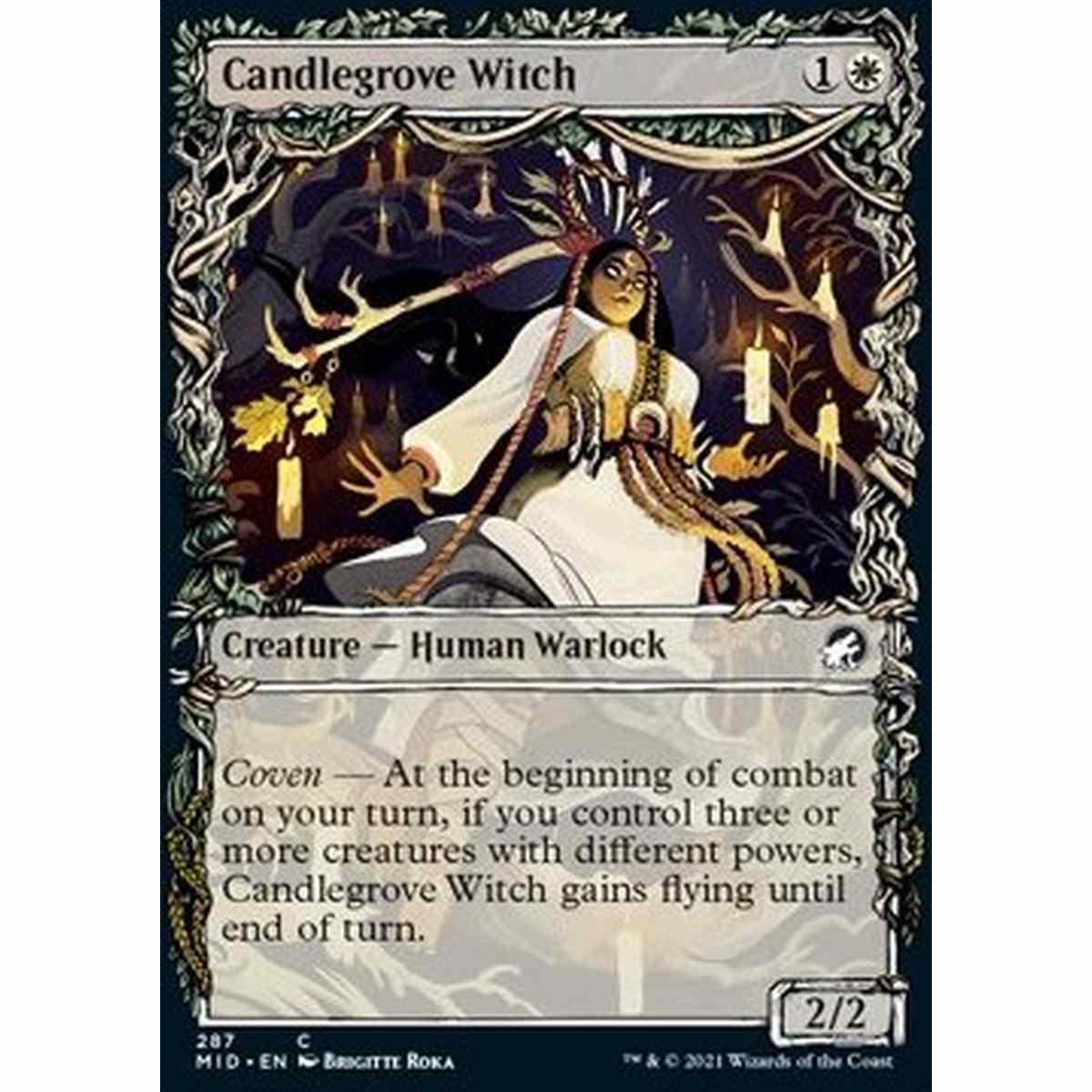 Candlegrove Witch - Strega del Bosco delle Candele - [XMID] [NM] [Foil]