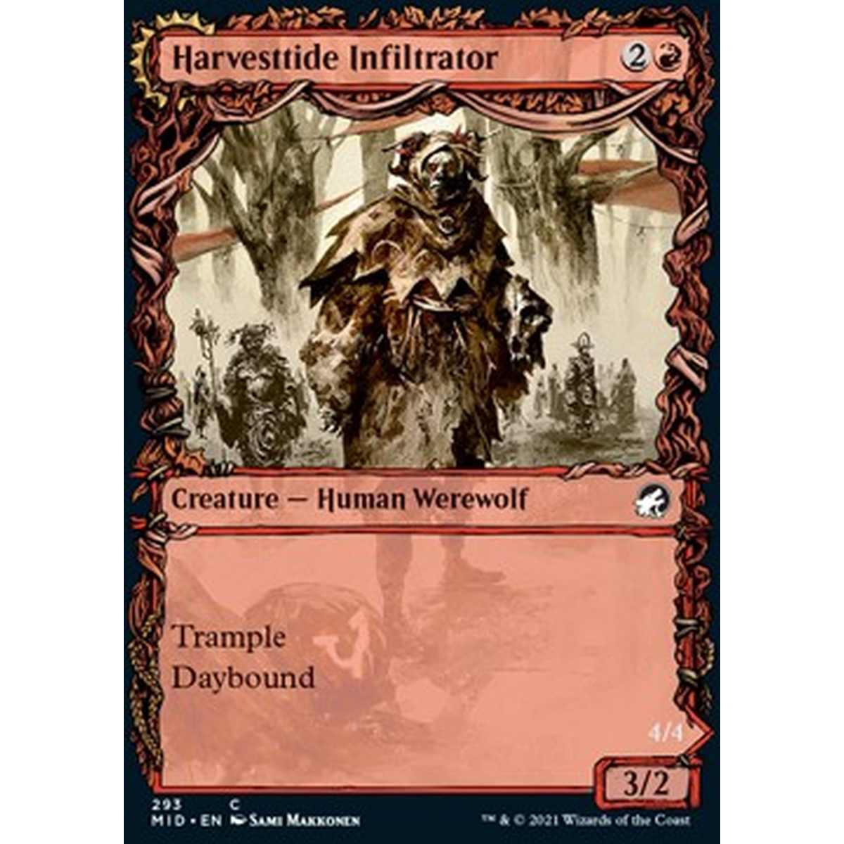 Harvesttide Infiltrator // Harvesttide Assailant - Infiltrato del Festival del Raccolto // Agressore del Festival del Raccolto - [XMID] [NM] [Foil]