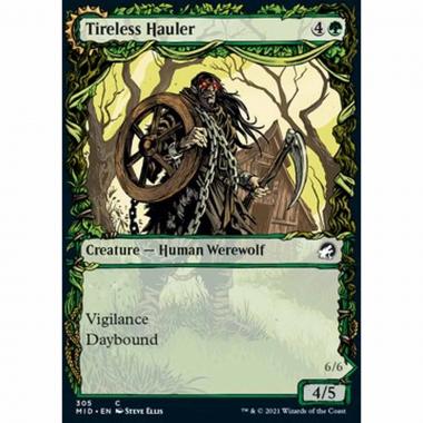 Tireless Hauler // Dire-Strain Brawler - Portatore Instancabile // Lottatore della Stirpe Funesta - [XMID] [NM] [Foil]