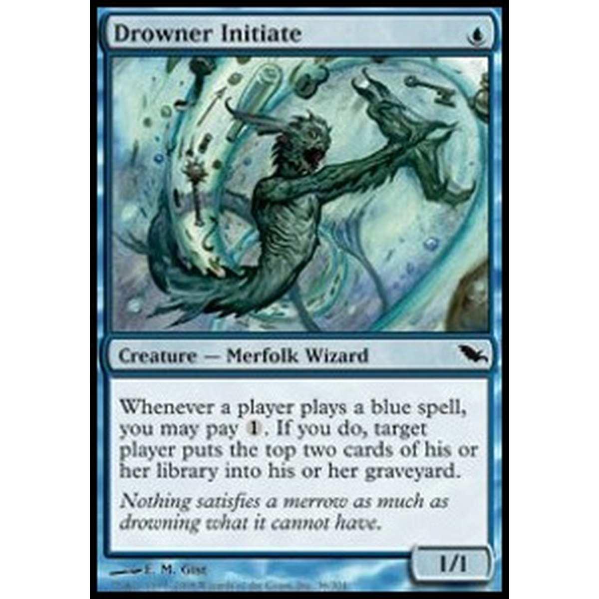 Drowner Initiate - Iniziato Affogatore - [SHM] [NM]