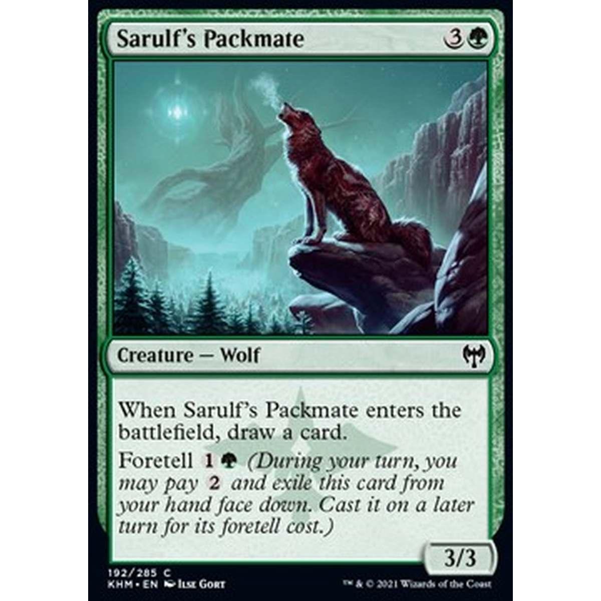 Sarulf's Packmate - Sarulf's Packmate - [KHM] [NM] [Foil]