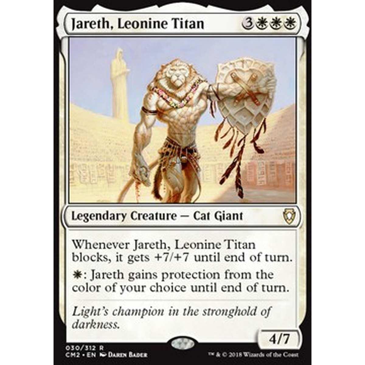 Jareth, Leonine Titan - Jareth, Leonine Titan - [CM2] [NM]