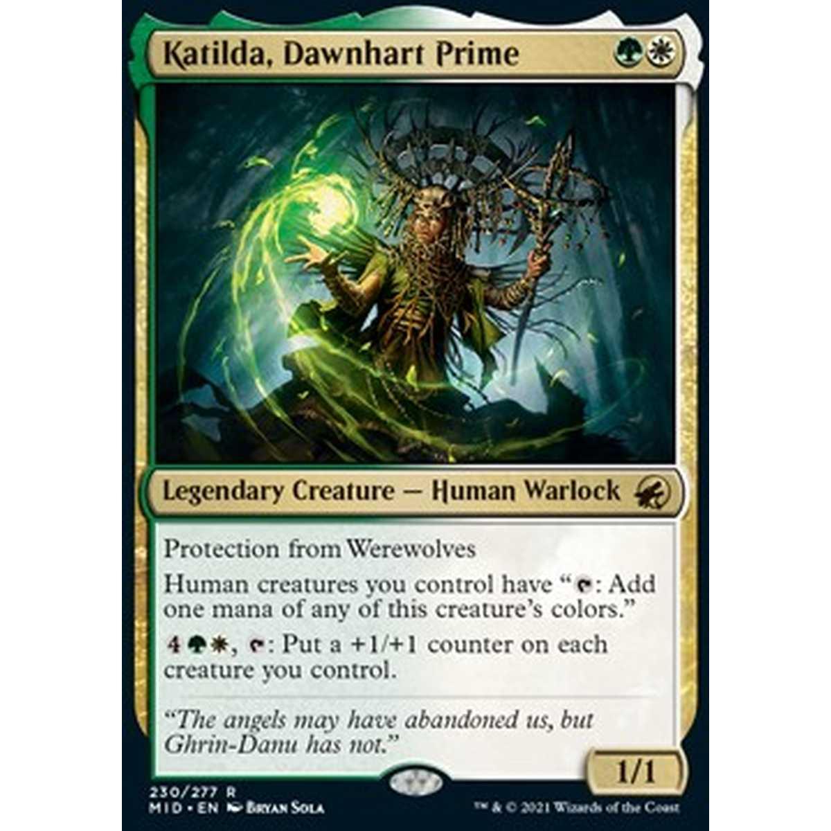 Katilda, Dawnhart Prime - Katilda, Prima Albacorno - [MID] [NM]