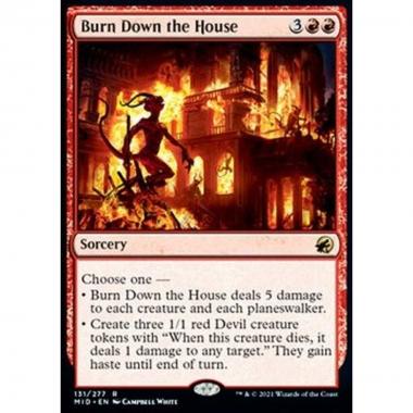 Burn Down the House - Incendiare la Casa - [MID] [NM]