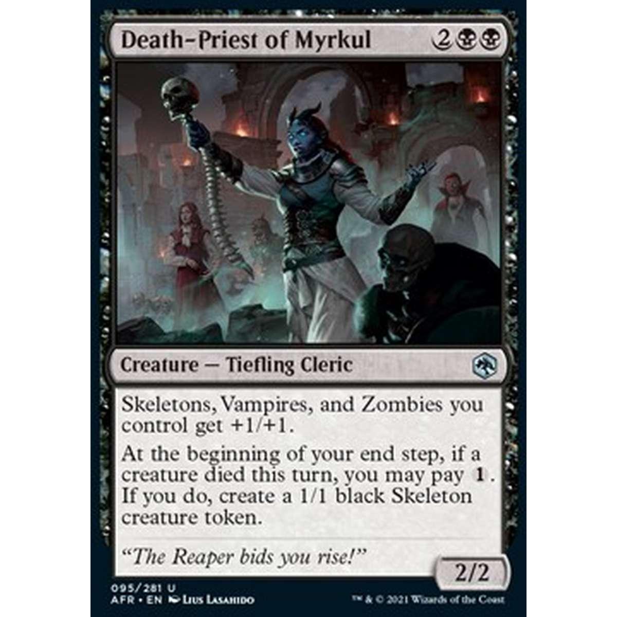 Death-Priest of Myrkul - Sacerdotessa della Morte di Myrkul - [AFR] [NM] [Foil]