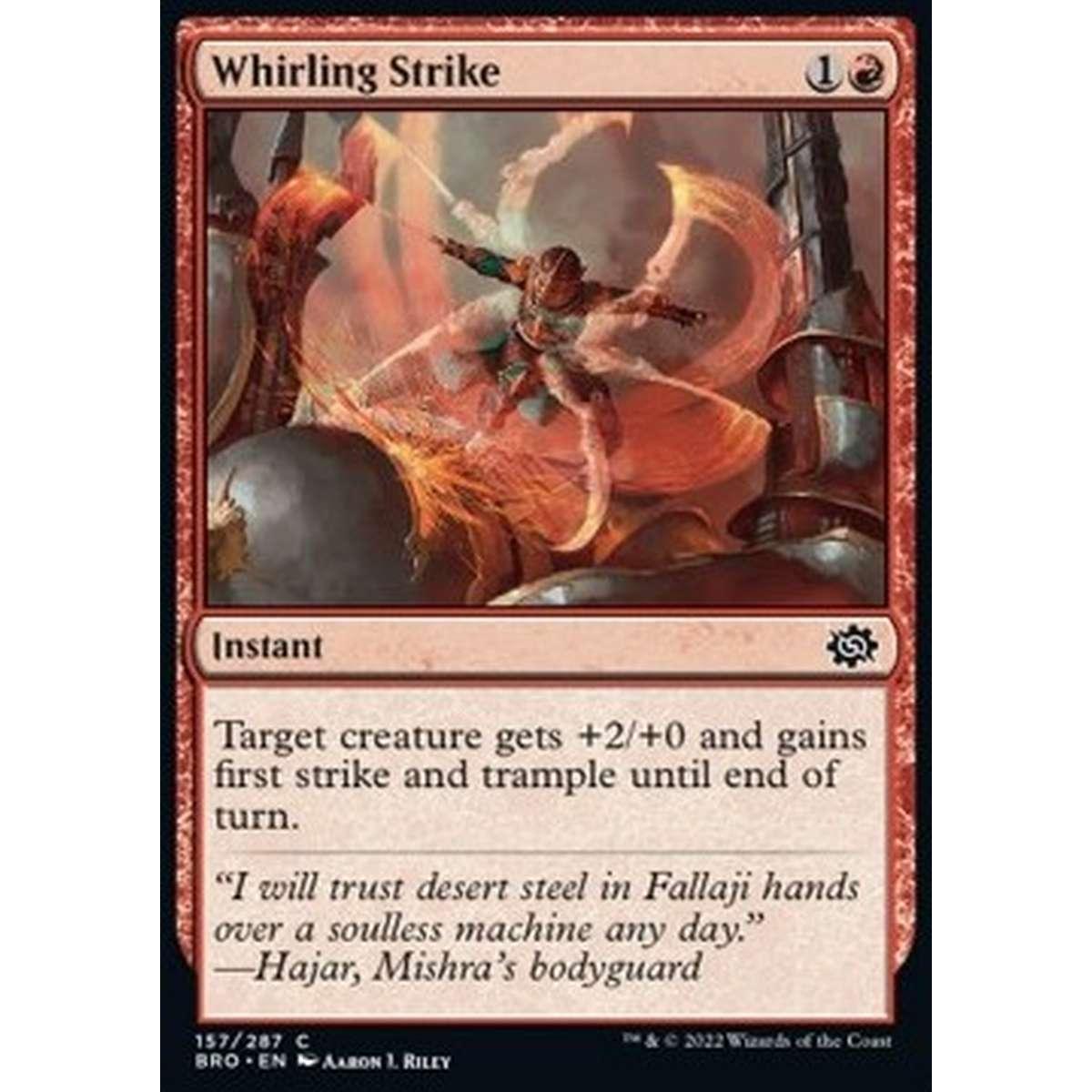 Whirling Strike - Whirling Strike - [BRO] [NM]