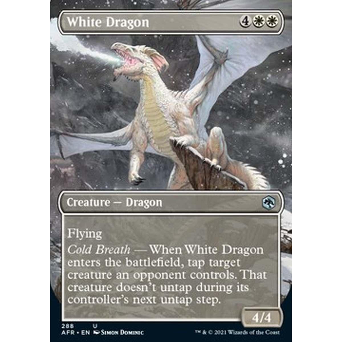 White Dragon - Drago Bianco - [XAFR] [NM]
