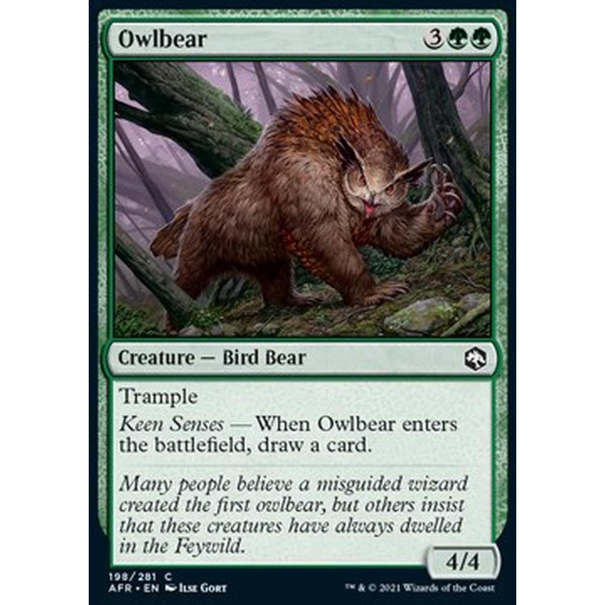 Owlbear - Orsogufo - [AFR] [NM] [Foil]