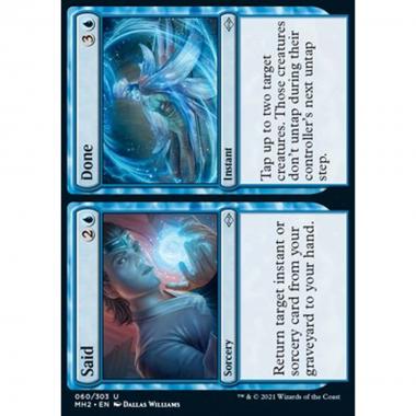 Said // Done - Said // Done - [MH2] [NM] [Foil]