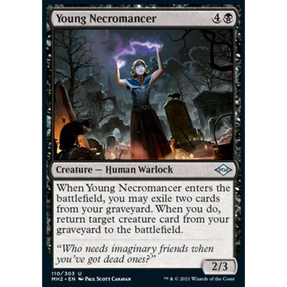 Young Necromancer - Young Necromancer - [MH2] [NM] [Foil]