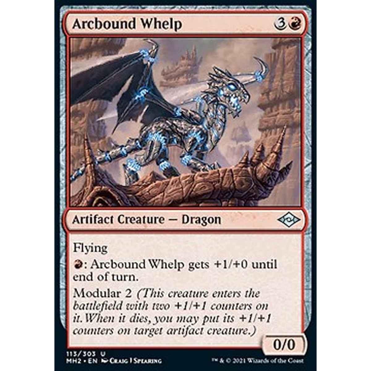 Arcbound Whelp - Arcbound Whelp - [MH2] [NM] [Foil]