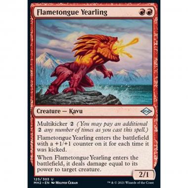 Flametongue Yearling - Flametongue Yearling - [MH2] [NM] [Foil]