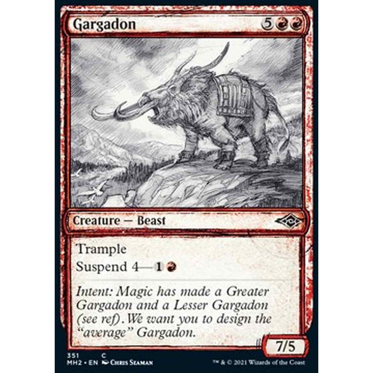 Gargadon - Gargadon - [XMH2] [NM] [Foil]