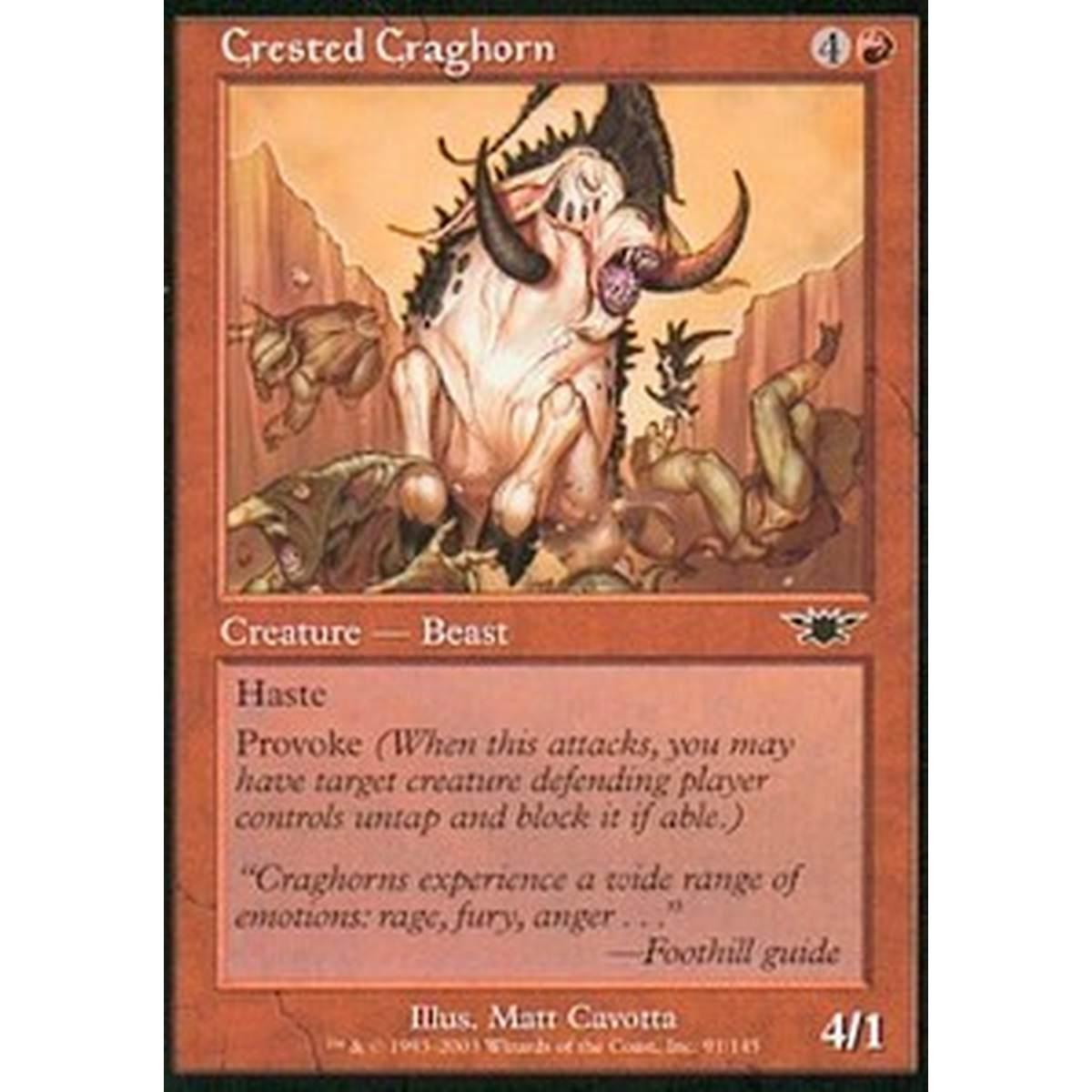Crested Craghorn - Crested Craghorn - [LGN] [GD] [Foil]