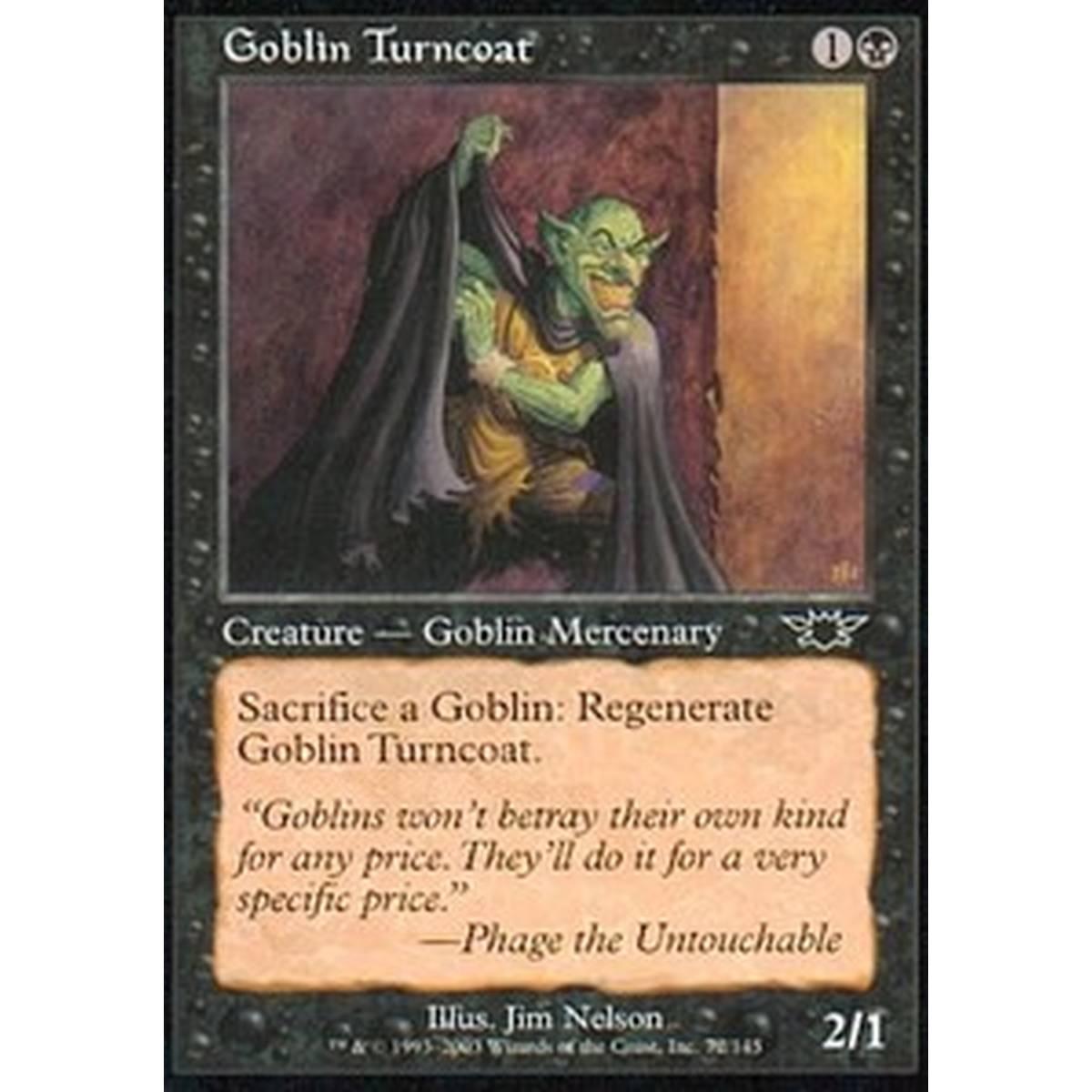 Goblin Turncoat - Goblin Turncoat - [LGN] [EX] [Foil]