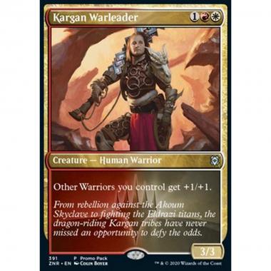 Kargan Warleader - Condottiera di Karga - [PZNR] [NM] [Foil]