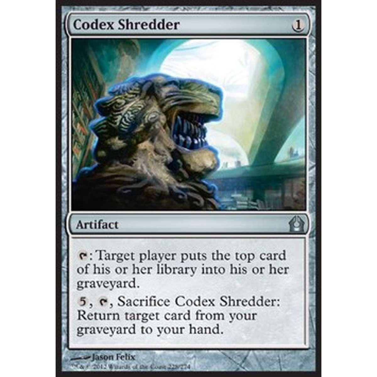 Codex Shredder - Tritacodici - [RTR] [NM]