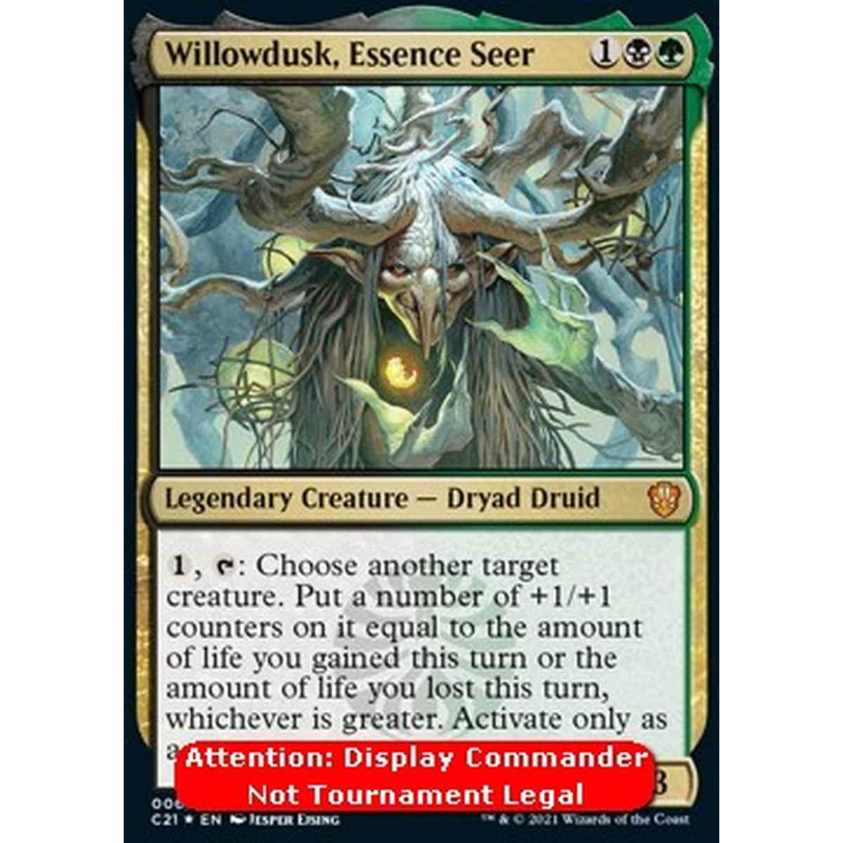 Willowdusk, Essence Seer (V.2) - Willowdusk, Essence Seer (V.2) - [XC21] [NM] [Foil]