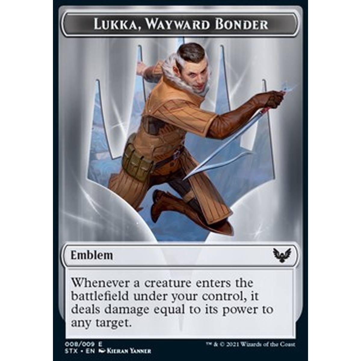 Lukka, Wayward Bonder Emblem - Lukka, Wayward Bonder Emblem - [XSTX] [NM]