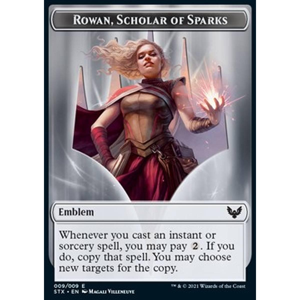 Rowan, Scholar of Sparks Emblem - Rowan, Scholar of Sparks Emblem - [XSTX] [NM]
