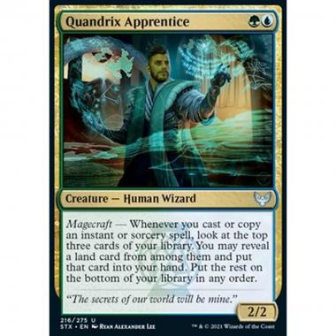 Quandrix Apprentice - Apprendista di Quandrix - [STX] [NM] [Foil]