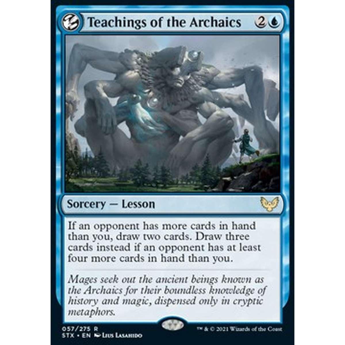 Teachings of the Archaics - Insegnamenti degli Arcaici - [STX] [NM]
