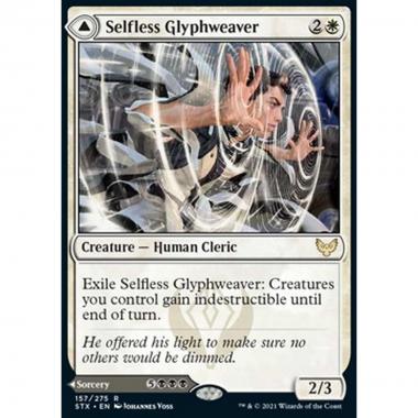 Selfless Glyphweaver // Deadly Vanity - Tessiglifi Altruista // Vanit  Mortale - [STX] [NM]