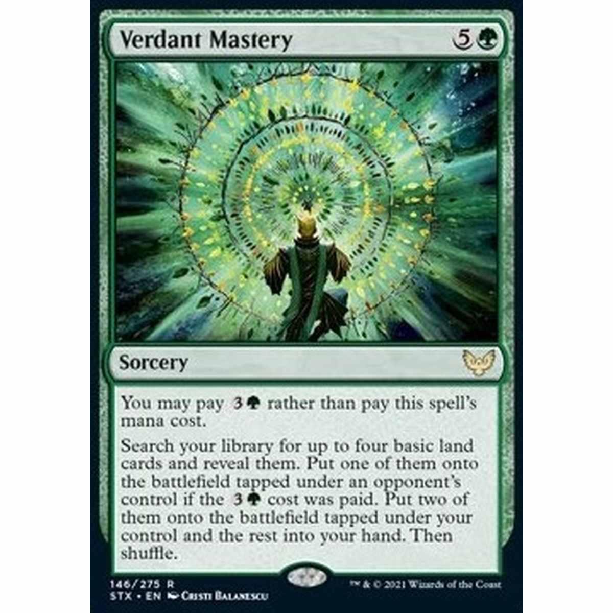 Verdant Mastery - Maestria Verdeggiante - [STX] [NM]