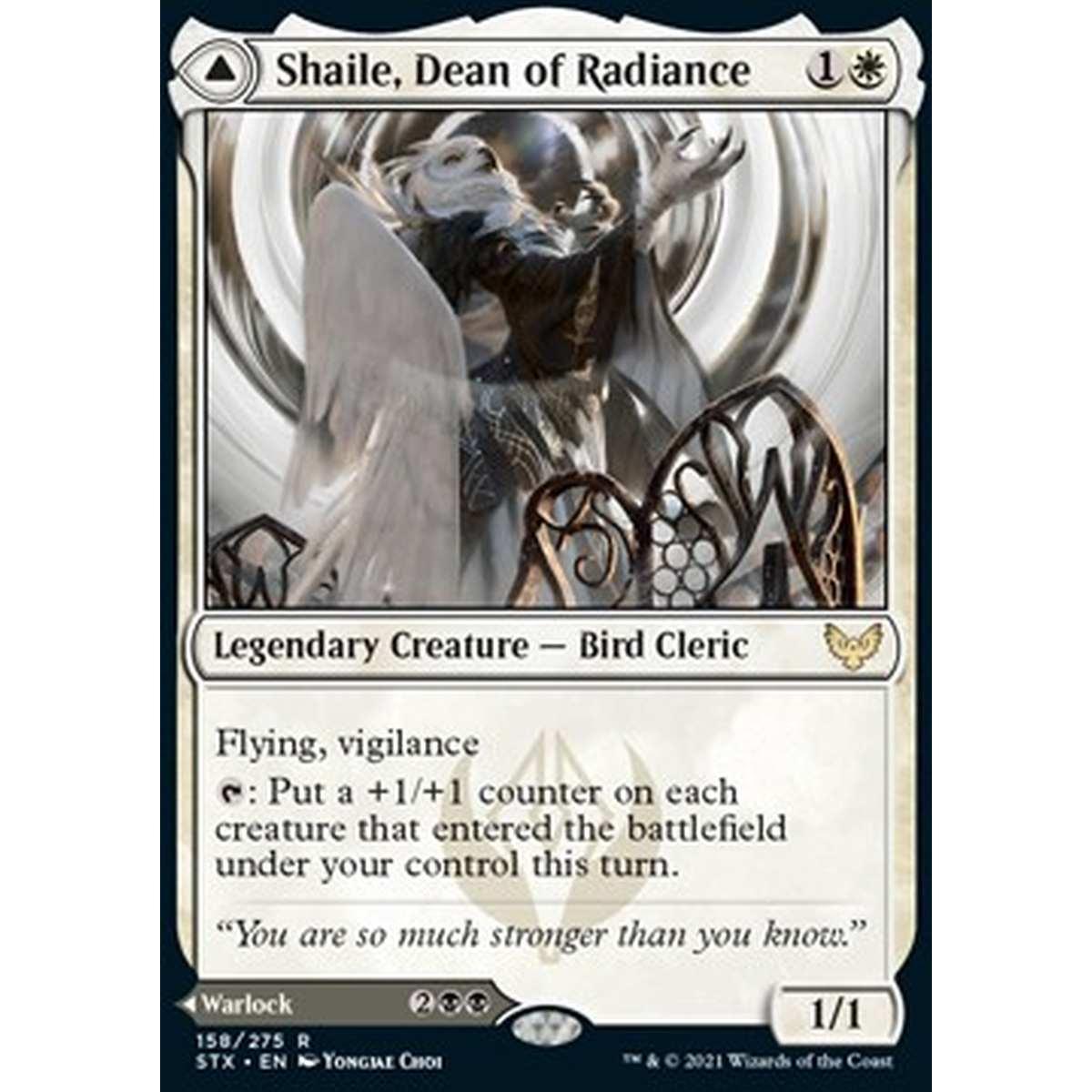 Shaile, Dean of Radiance // Embrose, Dean of Shadow - Shaile, Decana della Luce // Embrose, Decano dell'Ombra - [STX] [NM]