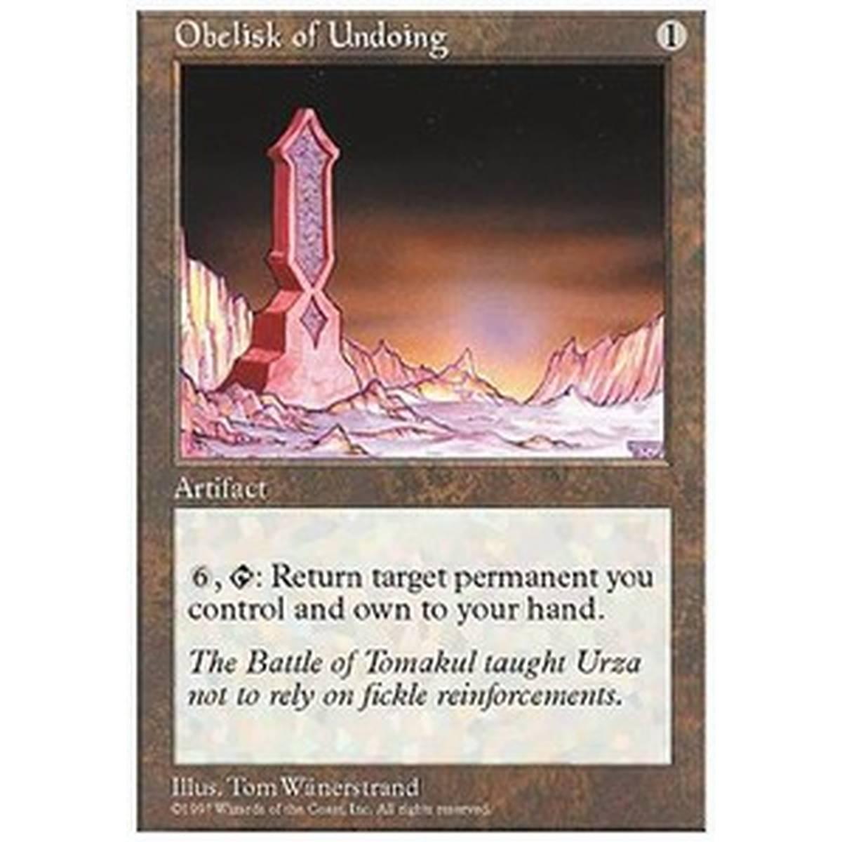 Obelisk of Undoing - Obelisk der Loslsung - [5ED] [EX]