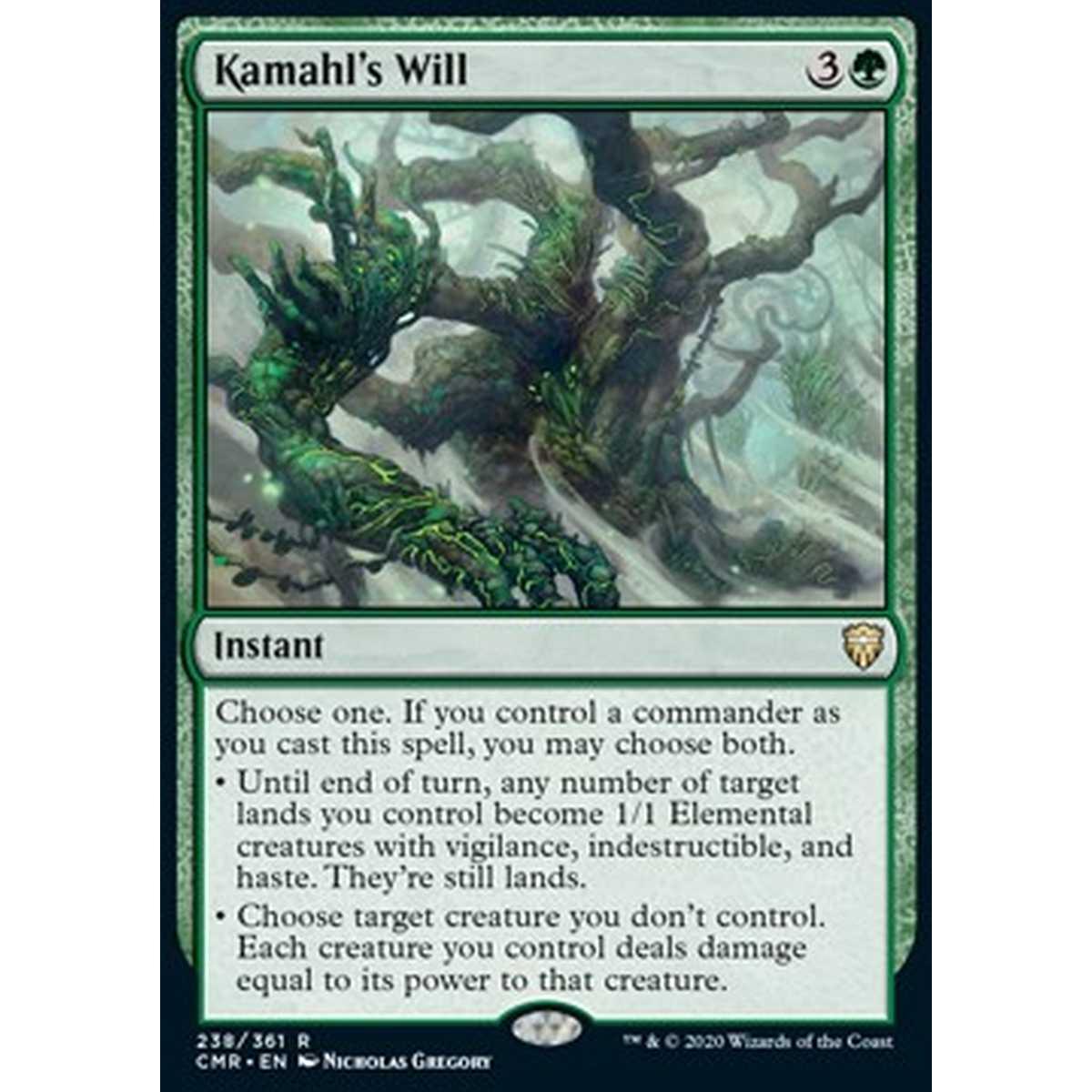 Kamahl's Will - Kamahl's Will - [CMR] [NM]