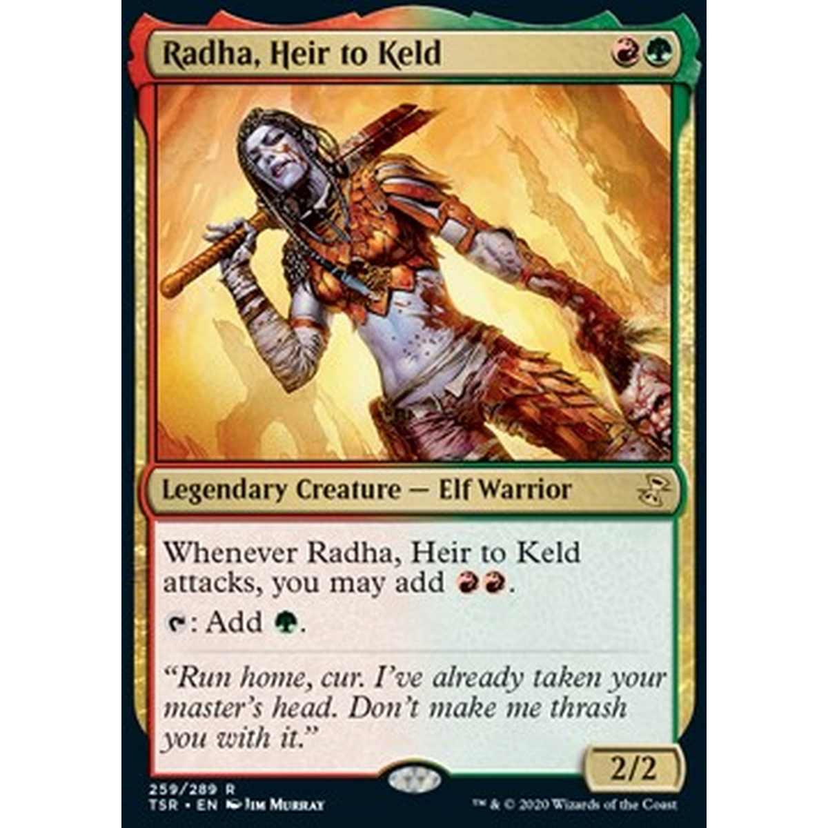 Radha, Heir to Keld - Radha, Heir to Keld - [TSR] [NM]