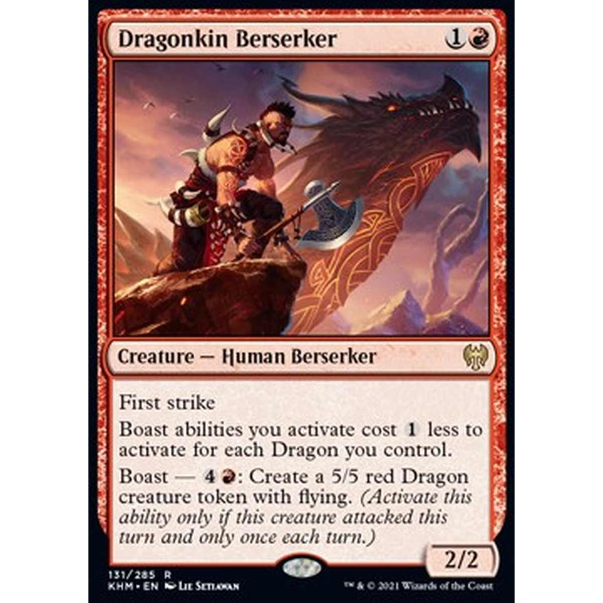 Dragonkin Berserker - Berserker della Stirpe Draconica - [KHM] [NM]