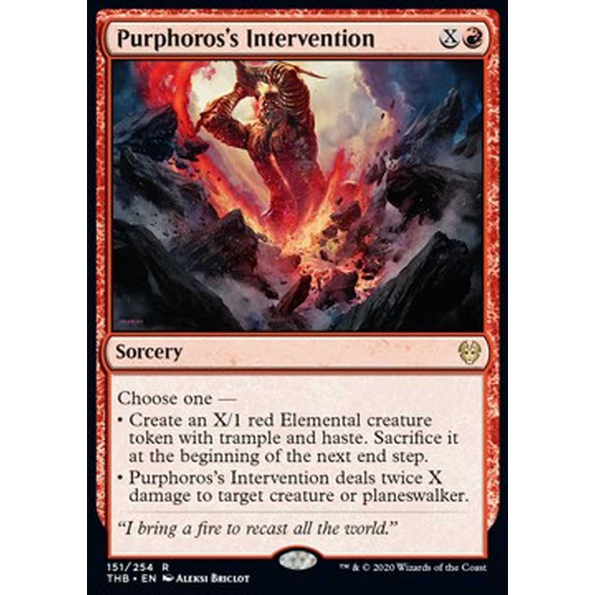 Purphoros's Intervention - Intervento di Purforos - [THB] [NM]