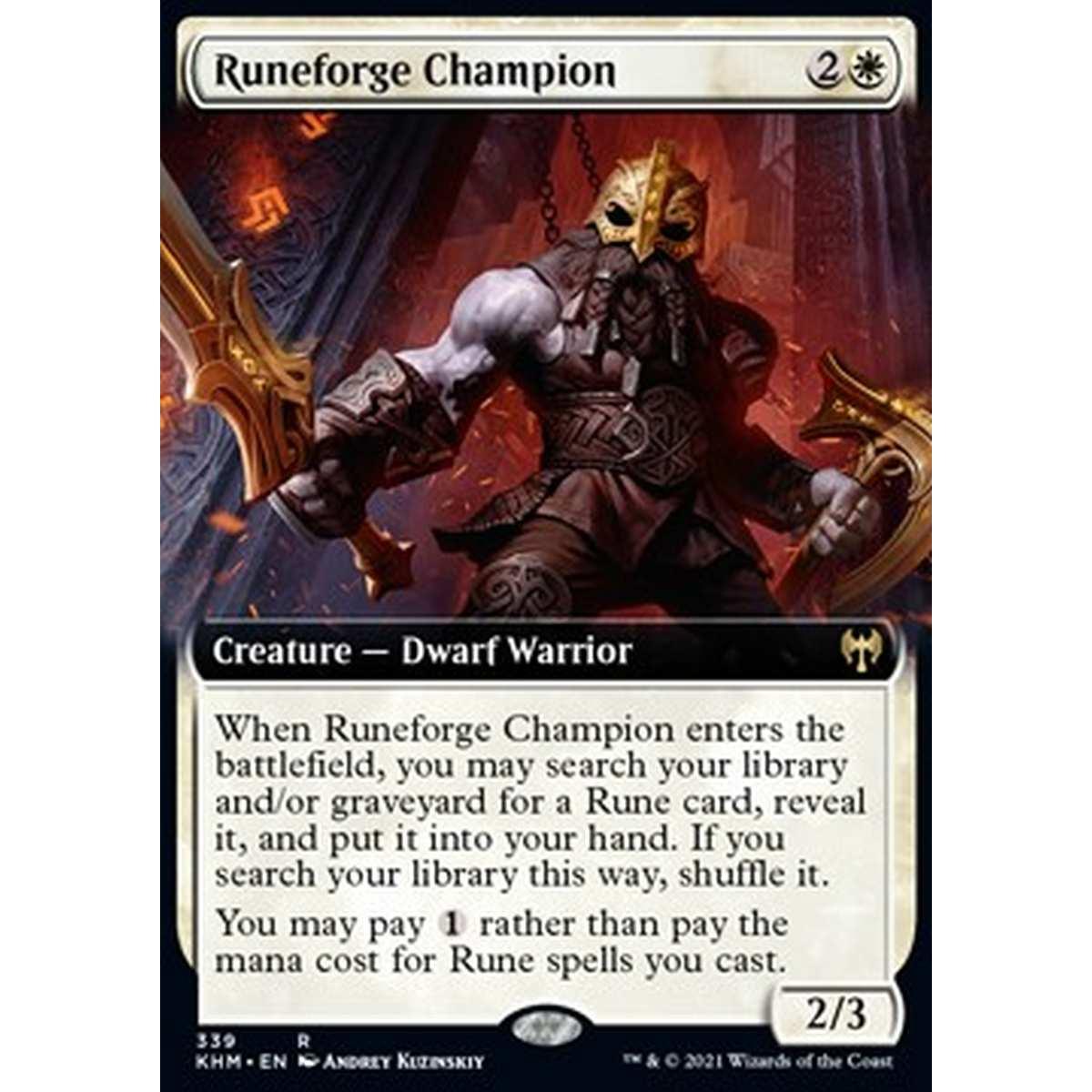 Runeforge Champion - Runeforge Champion - [XKHM] [NM]
