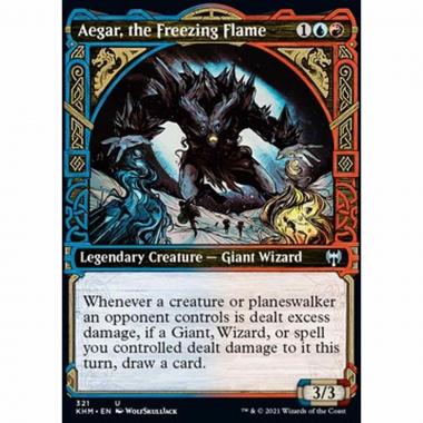 Aegar, the Freezing Flame - Aegar, la Fiamma Congelante - [XKHM] [NM] [Foil]