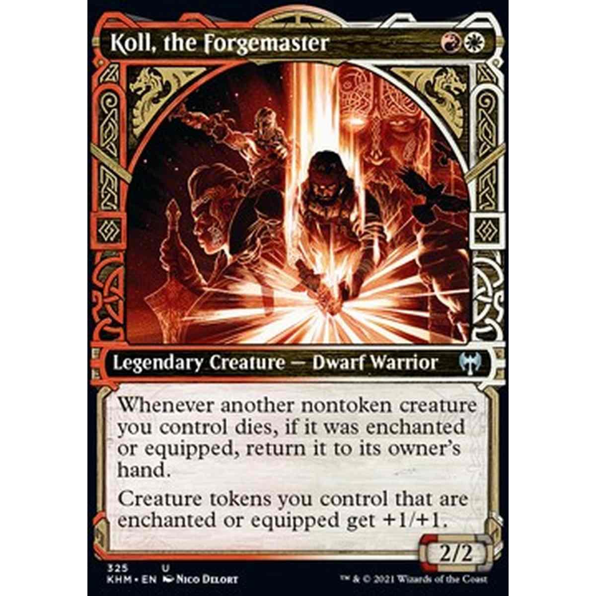 Koll, the Forgemaster - Koll, il Maestro Forgiatore - [XKHM] [NM] [Foil]